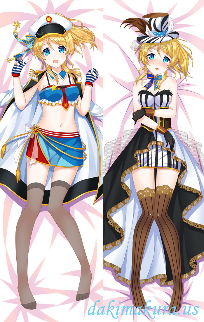 Ayase Eli - Love Live Anime Dakimakura Japanese Hugging Body Pillow Cover